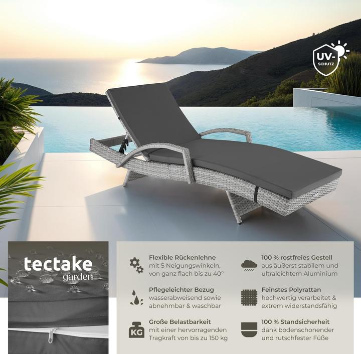 Actual product image tectake Océane (190 cm)