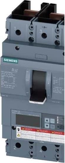 Siemens Circuit-breaker 250A 3p 100-250A/In 3VA6325-5JP31-2AA0