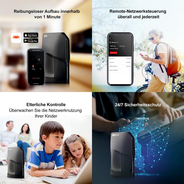 Produktbild Mercku M6 Wireless Dual-Band Mesh Router
