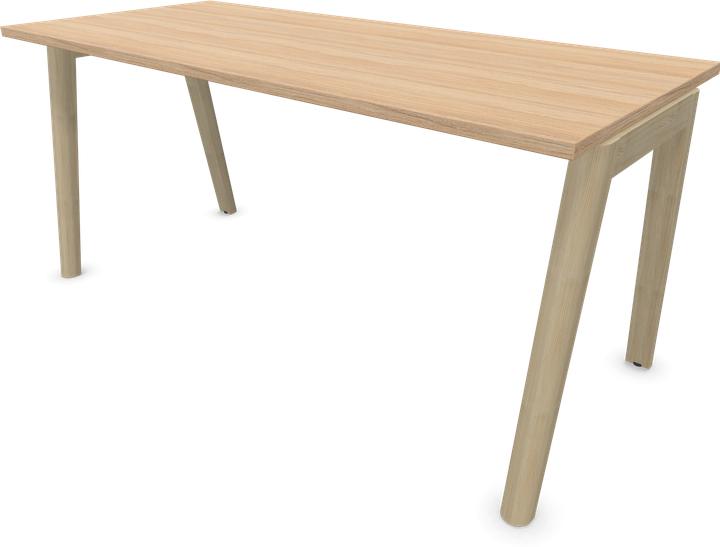 Décor en chêne ambré avec structure, Frêne naturel teinté gris clair