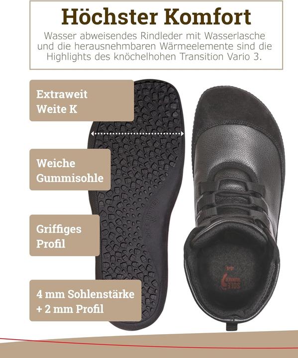 Image du produit Sole Runner Chaussures Transition Vario 3 Leather (42.5, 43)
