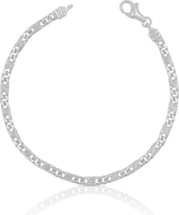 Image du produit Muau Chaîne de 8 (19 cm, Or blanc 750)