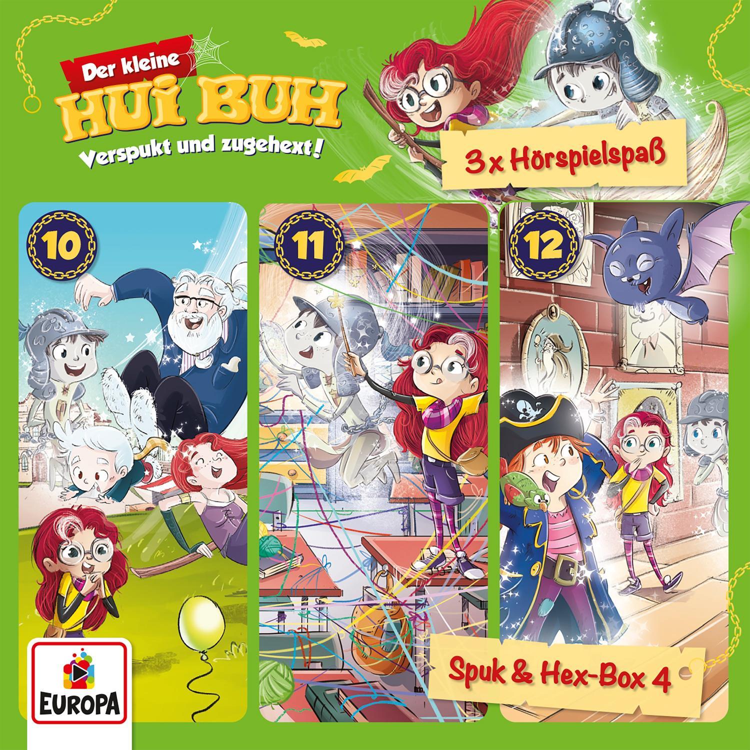 Der kleine Hui Buh - 4Box (F10-12), Hörbücher
