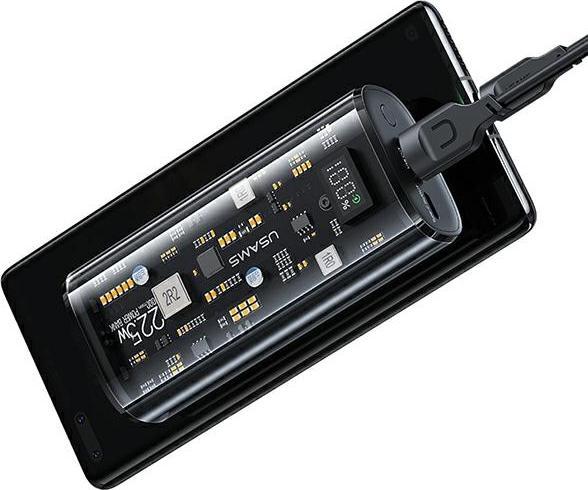 Actual product image Usams Powerbank incl. display indicator (9000 mAh, 22.50 W, 32.40 Wh)