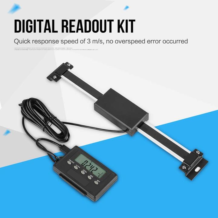 Immagine prodotto Vikye Linearmassstab mit Digitalanzeige (15 cm)