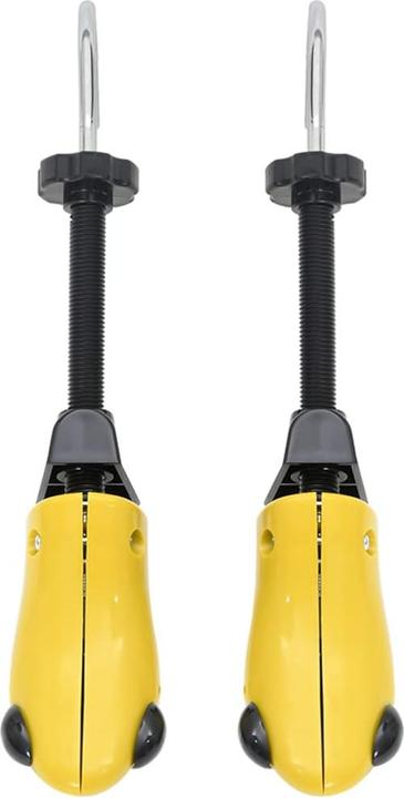 Actual product image VidaXL Shoe tree with shoehorn yellow EU 34-37 (34, 35, 36, 37, 1 x)