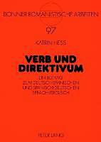 Produktbild Verb und Direktivum (Deutsch, Katrin Hess, 2007)