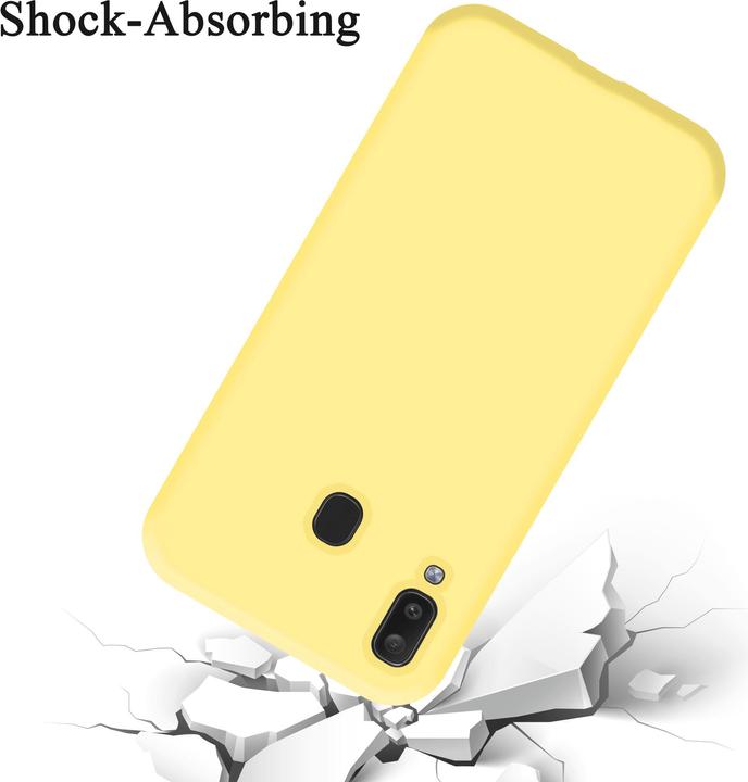 Produktbild Cadorabo TPU Liquid Silicone Case Cover (Samsung Galaxy A20, Samsung Galaxy M10s, TCL A30)