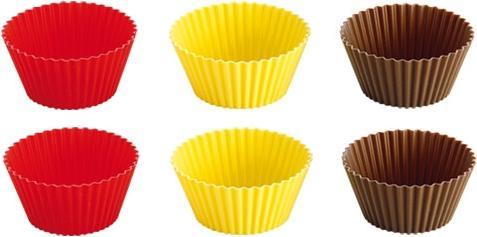 Actual product image Tescoma Silicone ramekins ¥ 7 cm, 6 pcs delicia (7 cm)