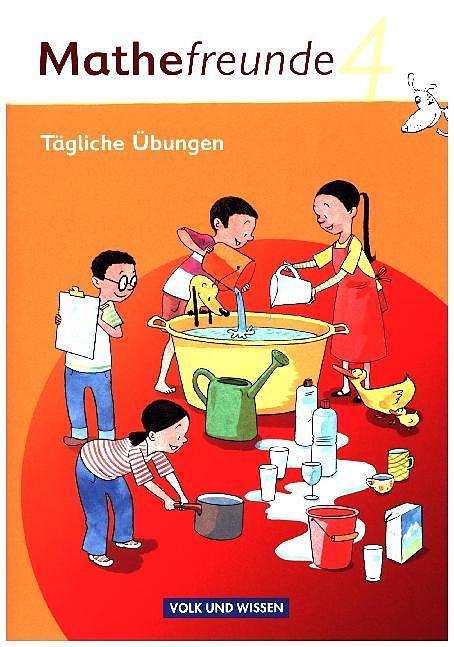 Produktbild Mathefreunde 4. Schuljahr. Tägliche Übungen (Deutsch, Edmund Wallis, Karin Fischer, 2011)