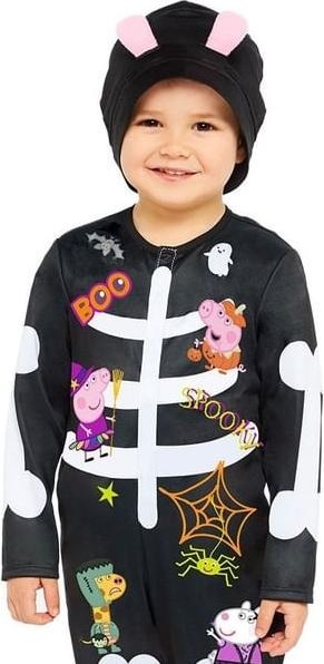 Produktbild Amscan Kinderkostüm Peppa Skelett Alter 4-6 Jahre (4, 5, 6)
