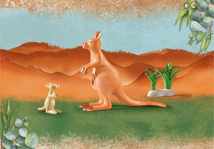 Produktbild Playmobil Känguru mit Jungtier (71290, Playmobil Wiltopia)