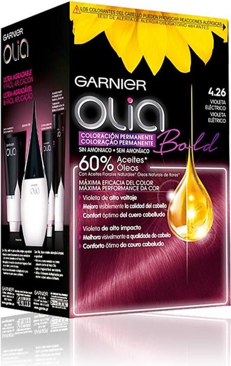 Image du produit Garnier OLIA coloración permanente #4,26-violeta eléctrico 4 pz (4,26-violeta eléctrico)