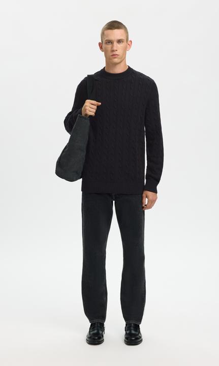 Produktbild Selected Zopfstrick Strickpullover (L)