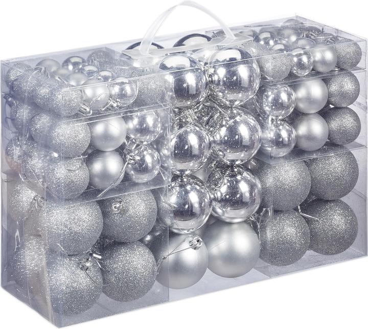 Actual product image Relaxdays Christmas baubles (100 -part)