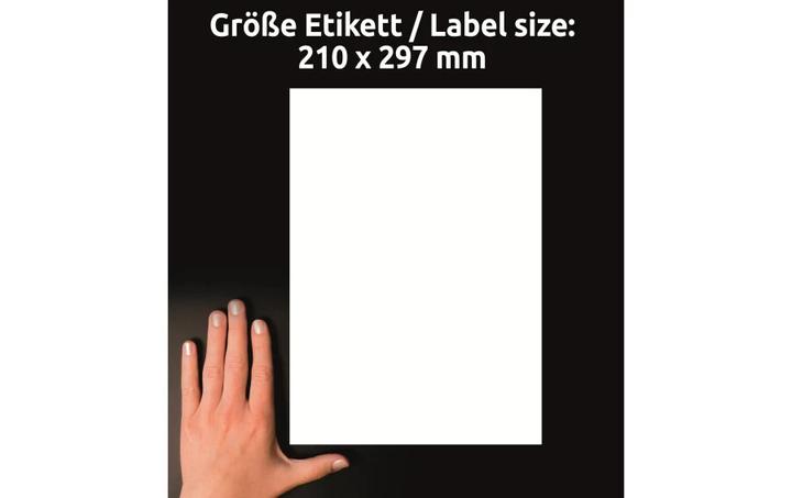 Actual product image Avery Universal labels 210 x 297 mm, 10 sheets