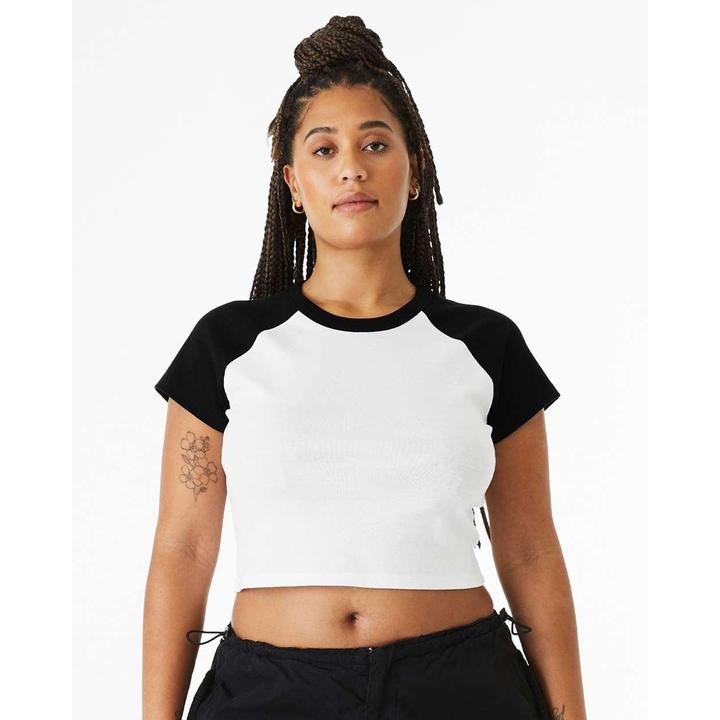 Produktbild Bella Canvas Micro Rib Raglan Baby Tee (XL)