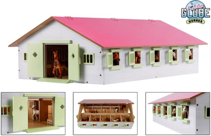 Kids Globe Farming Horse stable with 9 boxes