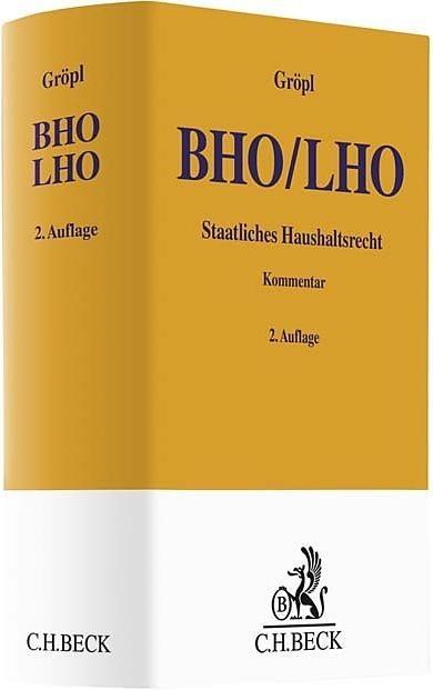 Produktbild BECK Bundeshaushaltsordnung / Landeshaushaltsordnung (BHO/LHO) (Deutsch, 2018)