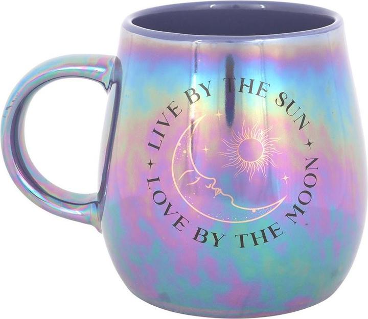 Something Different Kaffeebecher Live By The Sun Schimmer (500 ml, 1x)