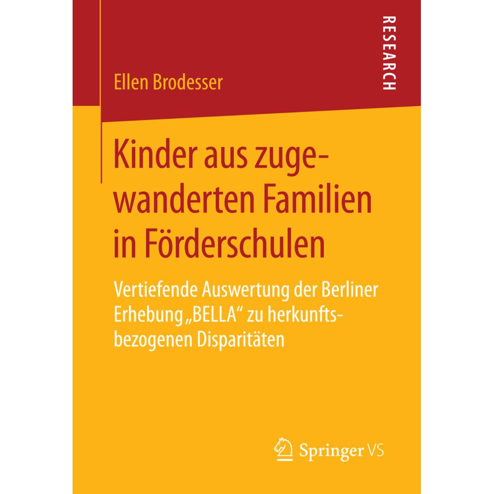 Kinder aus zugewanderten Familien in Förderschulen, Fachbücher von Ellen Brodesser