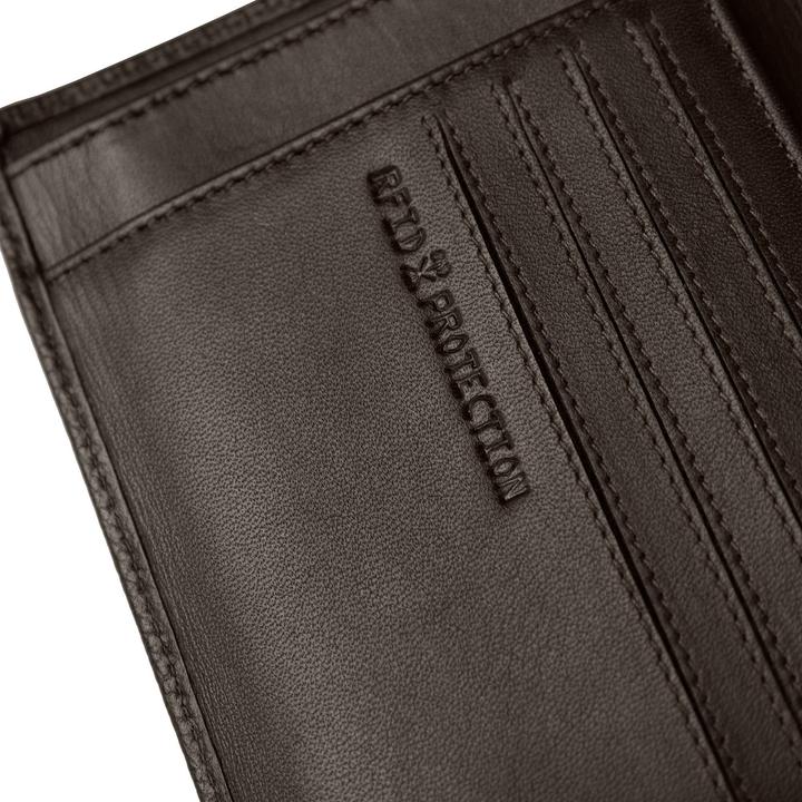 Actual product image Bugatti Due Geldbörse RFID Schutz Leder 10 cm