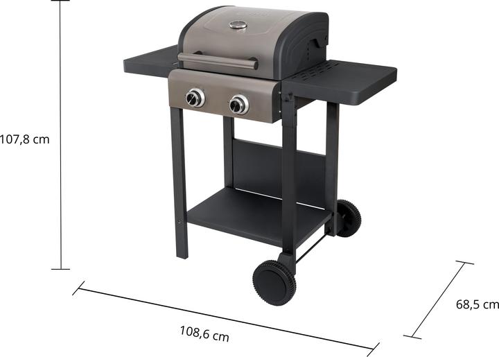 Produktbild Unold Barbecue Grill-Wagen Buddy (2.60 kW)