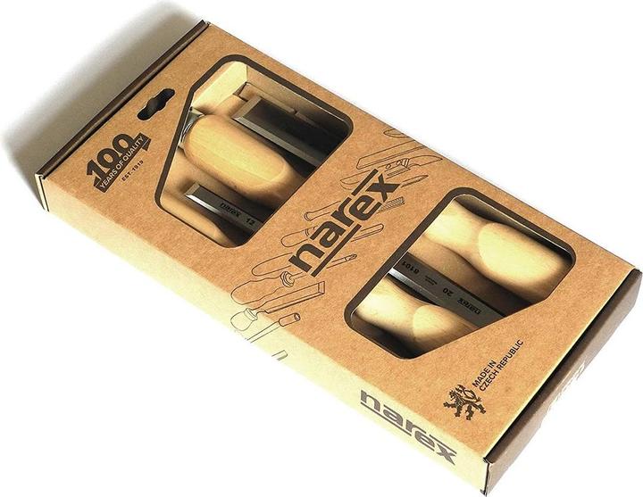 Actual product image Narex Chisel set 4 pieces