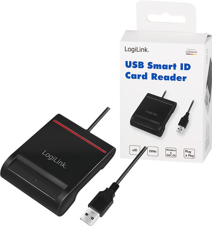 Produktbild LogiLink SmartCard-Leser (USB 2.0)