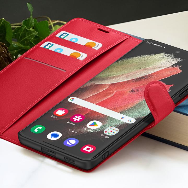 Produktbild Zanaé Etui Wallet Galaxy S21 Ultra 5G Magnetisch (Samsung Galaxy S21 Ultra 5G)