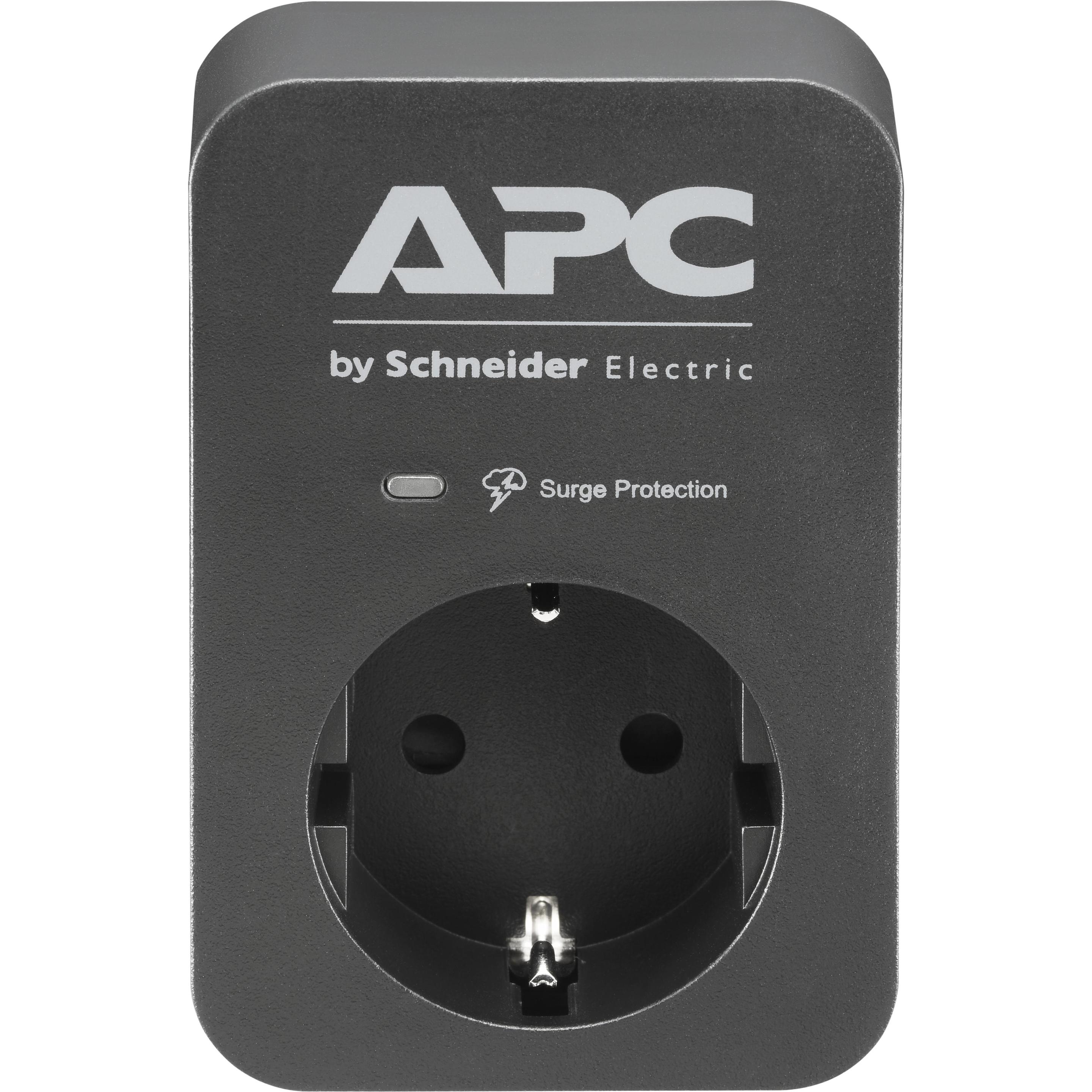 Thumbnail - APC, Steckdosenleiste, PME1WB-GR Spannungsschutz 1 AC-Ausgänge 230 V Schwarz (1 x, CEE 7/7)