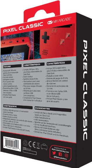 Produktbild MyArcade Pixel Classic Retro Konsole