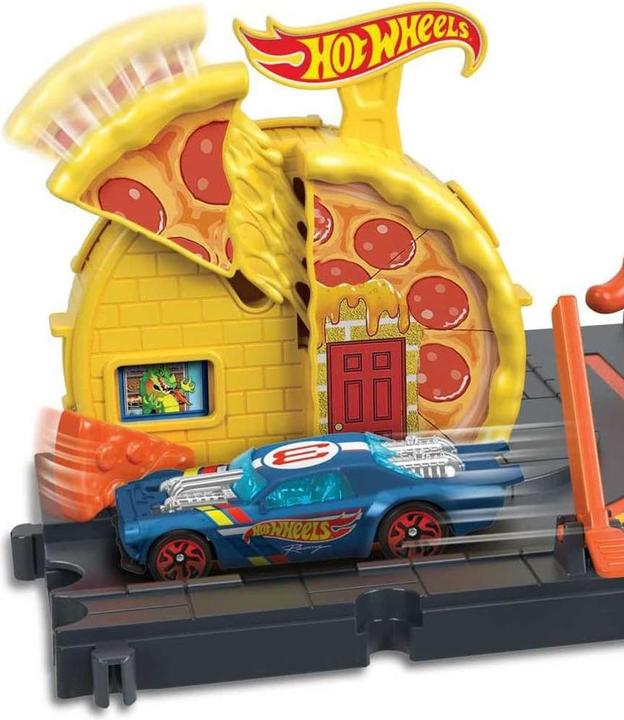 Actual product image Hot Wheels Speedy Pizza Pick-up
