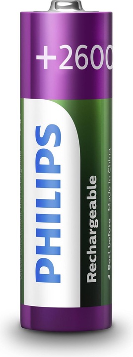 Immagine prodotto Philips Ricaricabile (4 pz., AA, 2600 mAh)