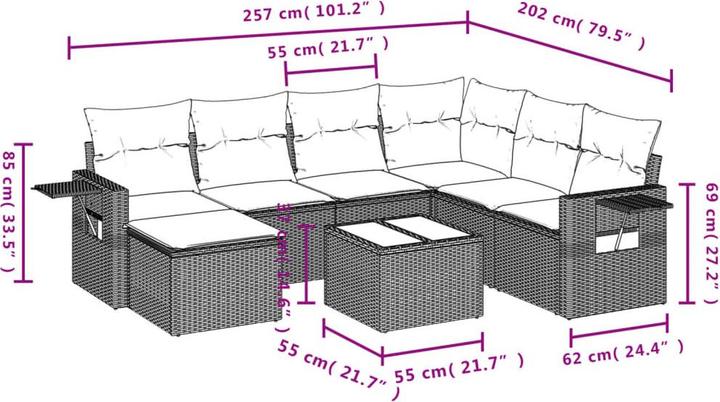 Produktbild vidaXL Irene