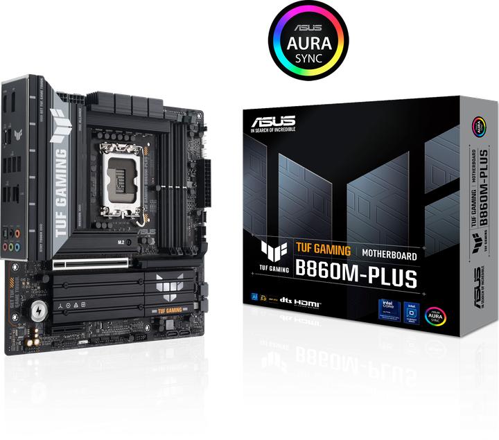 Actual product image ASUS TUF GAMING B860M-PLUS (Socket S1, Intel B860, mATX)