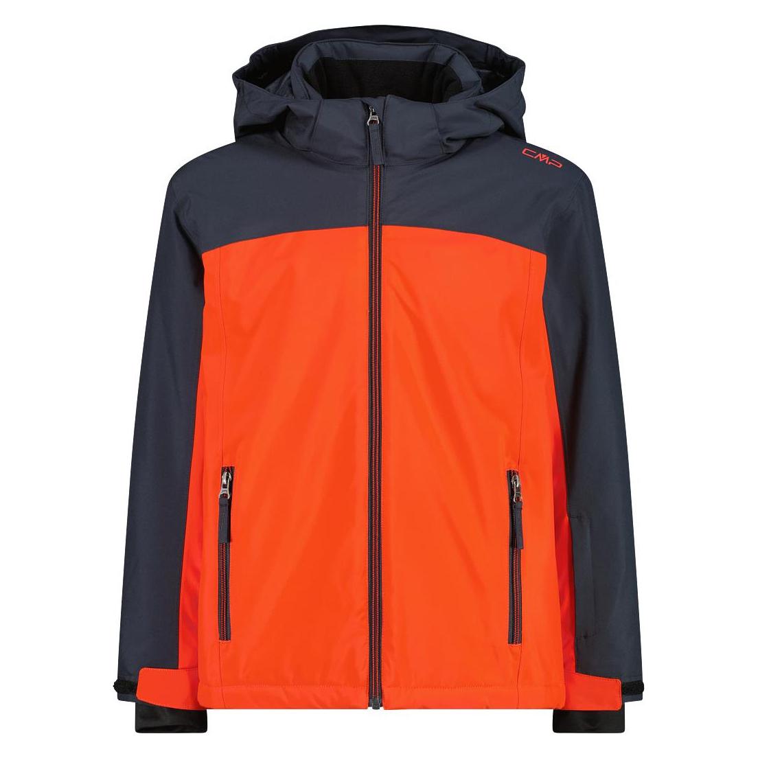 Cmp Campagnolo, Jungen, Skijacke, Boy's Jacket Snaps Hood Twill (128), Rot, 128
