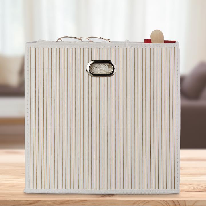 Produktbild Relaxdays Aufbewahrungskorb (1 x, 31 x 31 x 31 cm)