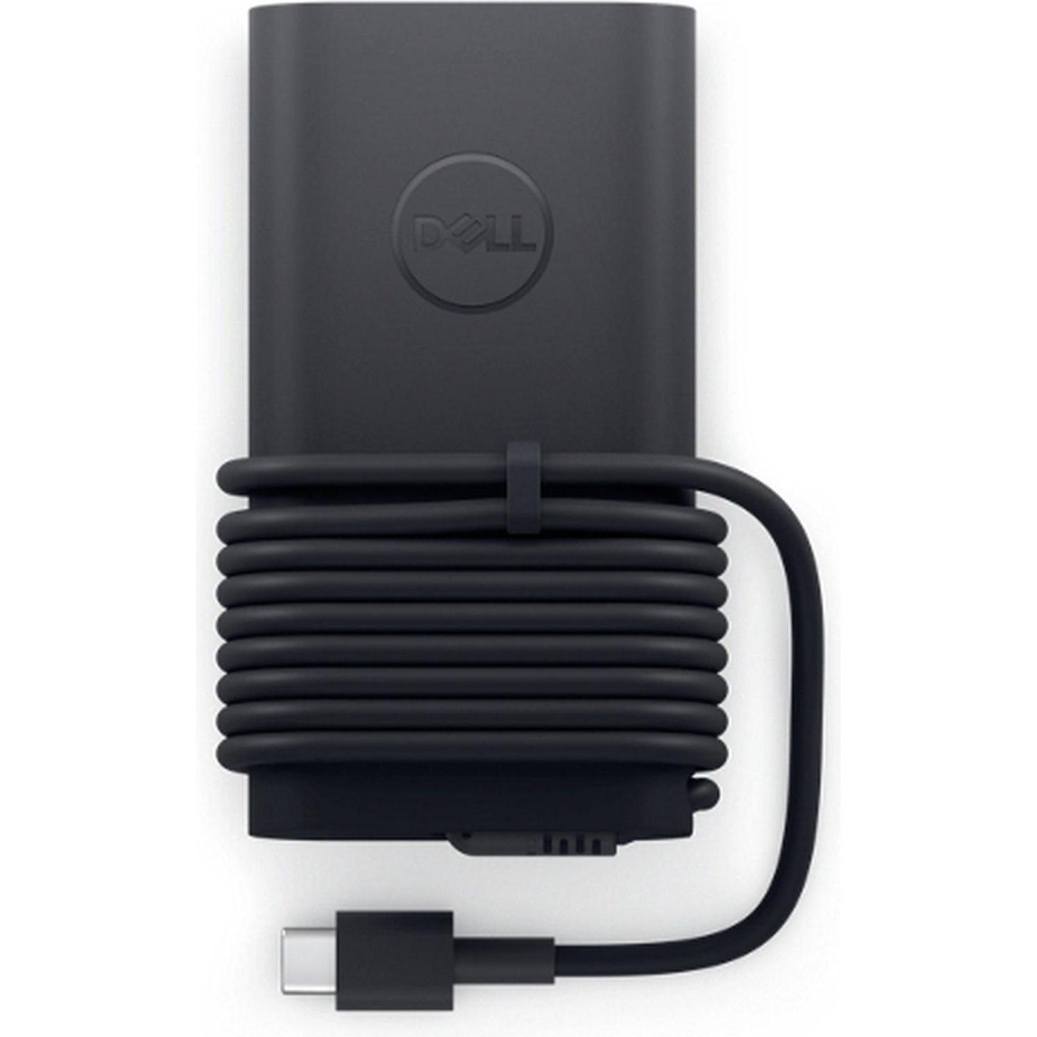 Dell 100W USB-C GaN Ultra Slim Adapter (100 W), Notebook Netzteil, Schwarz