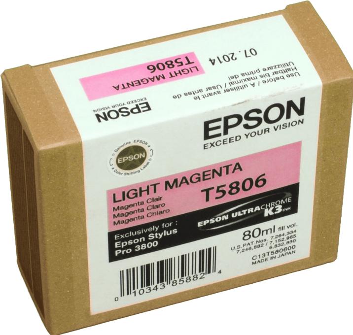 Actual product image Epson T5806 (LM)