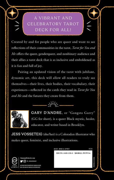 Immagine prodotto Tarot for You and Me (Inglese, Gary D'Andre, 2024)