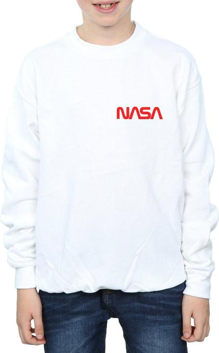 Produktbild Nasa Modern Logo Chest Sweatshirt Jungen (140, 146)