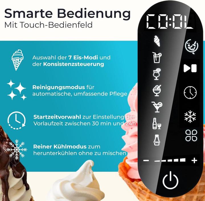 Produktbild KLAMER Softeismaschine