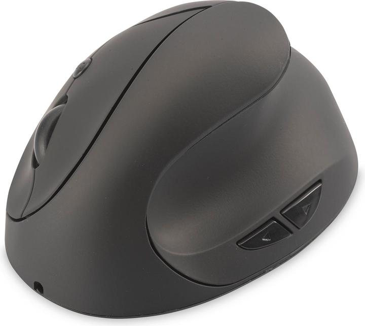 Actual product image Digitus Ergonomic vertical wireless 6 buttons 1600 dpi black (Wireless)