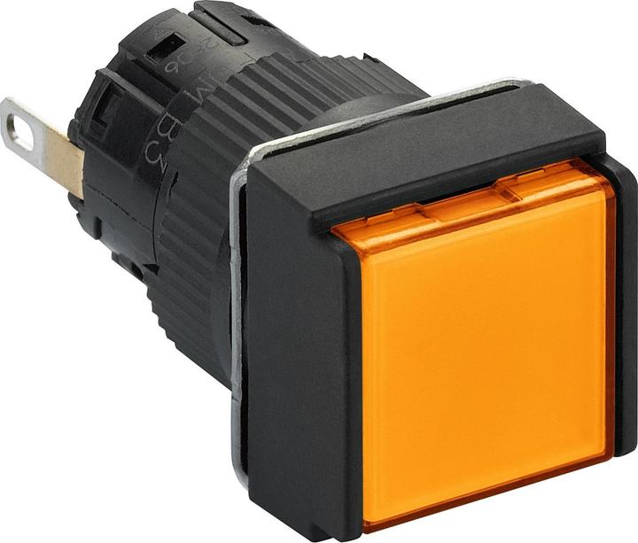 Produktbild Schneider Electric Kontrollleuchte 24Vdc orange quadratisch