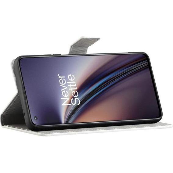 Thumbnail - MU Style Leder Bookcover Image Series (OnePlus Nord 2 5G), Smartphone Hülle, Mehrfarbig
