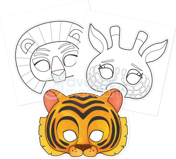 Produktbild Avenue Mandarine Maskenmalbuch Graffy Pop