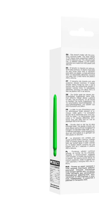 Produktbild Luminous Delia - ABS Bullet With Silicone Sleeve - 10-Speeds