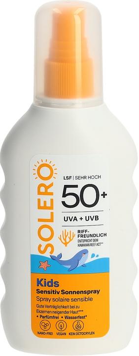 Immagine prodotto Solero Kids Sensit Sonnensp SPF50+ 200ml (Spray solare, SPF 50+, 200 ml)