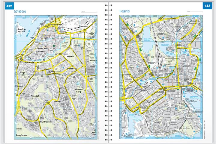 Actual product image Scandinavia, car atlas 1:200,000 - 1:400,000, freytag & berndt